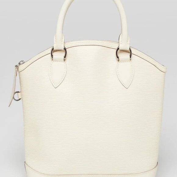 Louis Vuitton White Epi Leather Lockit PM Bag - Picture 1 of 10